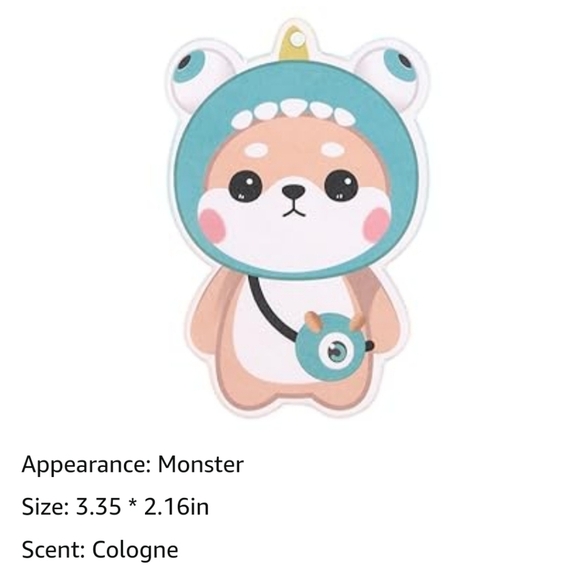 Bouroki Cute Cartoon Shiba Inu Series Car Air Fresheners in 5 Different Scents - Picture 15 of 15